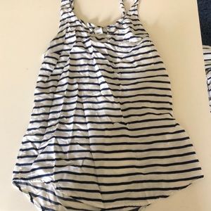 striped tank top